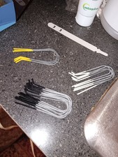 CLAIROL KINDNESS INSTANT HEAT 14 WAX CORE HOT ROLLERS & CLIPS  MINTY CLAIROL