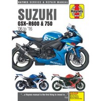 Suzuki Motorrad GSX R600 Und 750 (2006-2016) Reparaturhandbuch Haynes