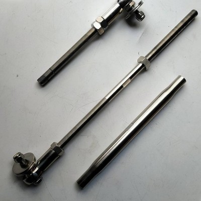 Dual-Engine Engine Link Rod Rust Resistant Boating Hardware Adjustable Length
