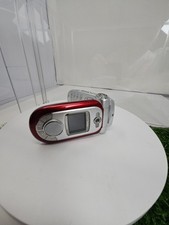 Samsung SCH-A950 - Red and Silver  Verizon  Untested Cellular MP3 Flip Phone