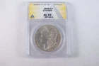 NobleSpirit Morgan SILVER Dollar 1888-S ANACS AU 55 details Semi-KEY BEAUTIFUL