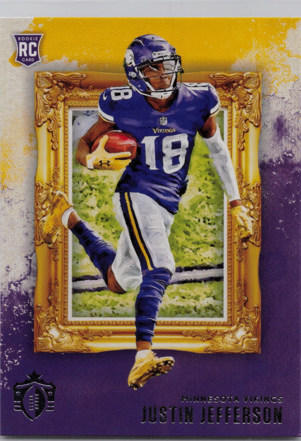 2020 Panini Chronicles #GK-13 Justin Jefferson Gridiron Kings