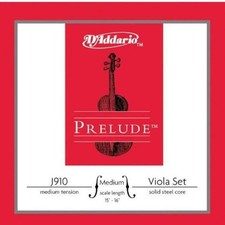 D'addario Prelude Viola String Set Medium Scale 15" - 16" Medium Tension-NoPacka