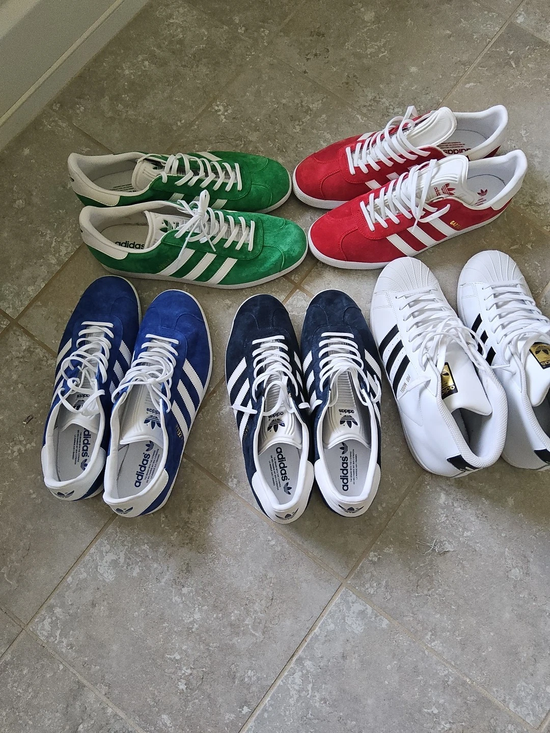 NEW MEN'S ADIDAS ORIGINALS GAZELLE SHOES ~ SIZE US 13 #JI1534