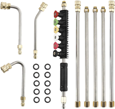 #ad Pressure Washer Extension Wand Set Replacable Upgraded Power Washer Lance with $39.51