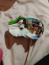 Boys S/Ch 4- 7 1/2, No Show Socks, Ankle Socks, 6 Pair