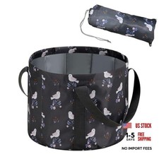 Portable Travel Foot Bath Tub, Collapsible Bucket for Soaking Feet, Foot