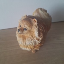 Sandicast Pomeranian Dog Figurine 4" Made In England Small Figurine