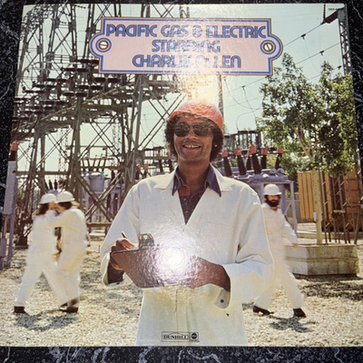 #ad Pacific Gas amp; Electric Starring Charlie Allen Lp Dunhill vg $14.95