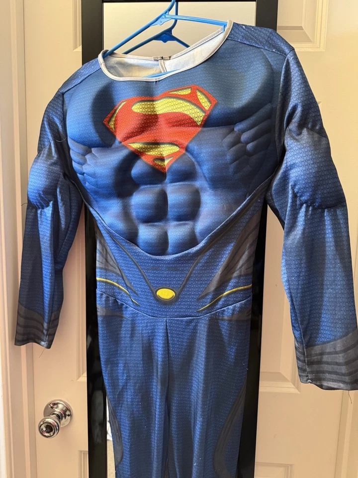 Superman Kids Costume Man Of Steel Large - Image 2 of 4