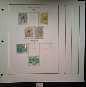 329) GREAT BRITAIN 1984 Topical Stamps From Huge Stamp Collection Lot Clearance 