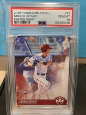 2018 PANINI DMD. KINGS SHOHEI OHTANI #76 (RC)FACING RIGHT -BATTING PSA 10 GEM MT
