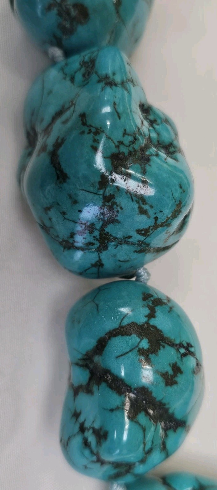 Beautiful Turquoise Statement Piece Necklace - image 4