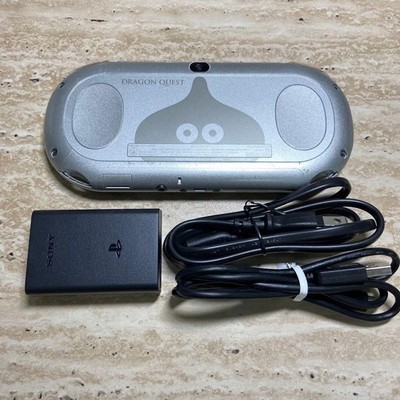 PS Vita PCH-2000 Dragon Quest Metal Slime Edition Silver Console 7034