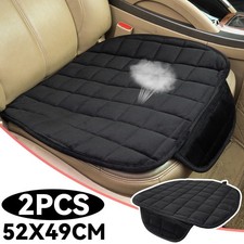 2x Universal Car Seat Protector Cushion Cover Mat Pad Breathable For Auto Suv