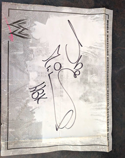 WWE Autographed Signature Sheet Shawn Michaels (2004 2000s) Sh