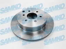 SAMKO 2x Bremsscheibe hinten belüftet für Nissan Pathfinder III Van R51 D40