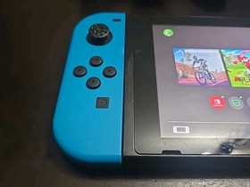 Nintendo Switch with Neon Blue and Neon Red Joy-Con (HAC-001-01)