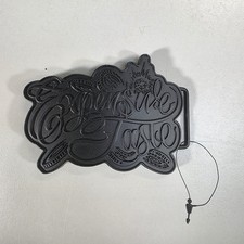 Expensive taste Belt Buckle 4.5" X 3.5" - NEW