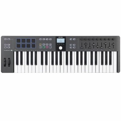 Arturia KeyLab Essential 49 MK3 49-Key USB MIDI Keyboard Controller (schwarz)