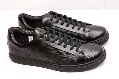 Men's Black Leather Casual Sneakers Lee Cooper Originals US 12, UK 11, EU 46.