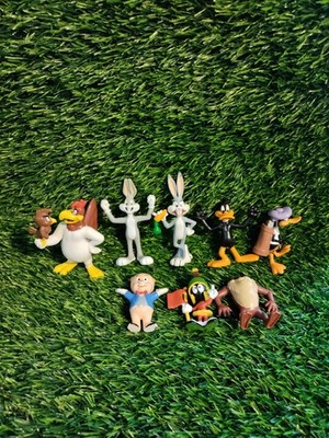 Warner Bros Applause PVC Figurines Lot of 8 Foghorn Bugs Bunny Daffy Duck Marvin