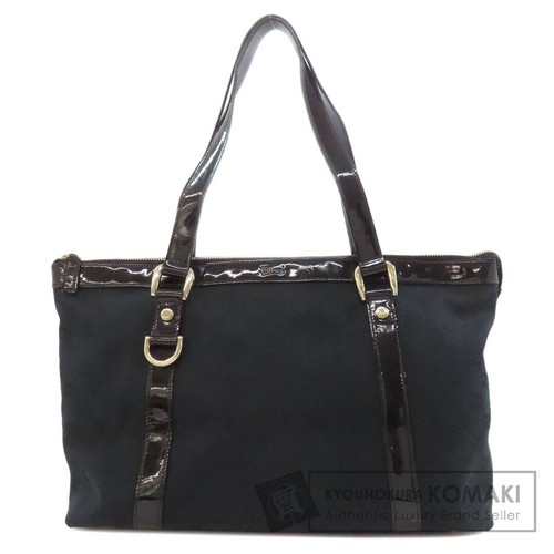 Gucci Abby GG Handbag Canvas Women's Used From Japan