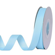 Light Blue Grosgrain Ribbon 5/8 Inch 25 Yards Craft Hair Bows Wedding Gift