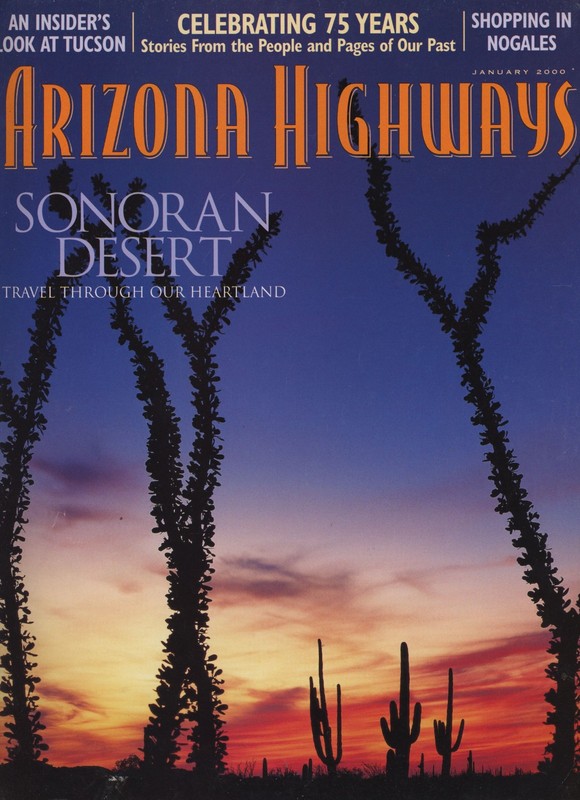 Arizona Highways January to December except July and November  2000 10 issues