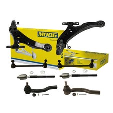 Premium Moog Complete Front Suspension Kit Upper Lower 8pcs Set For Toyota Camry