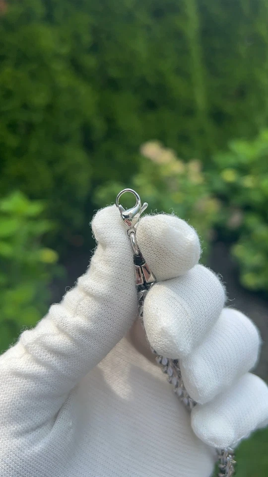 Pulsera Franco BlackJack de acero inoxidable para hombre Foto 3 de 4