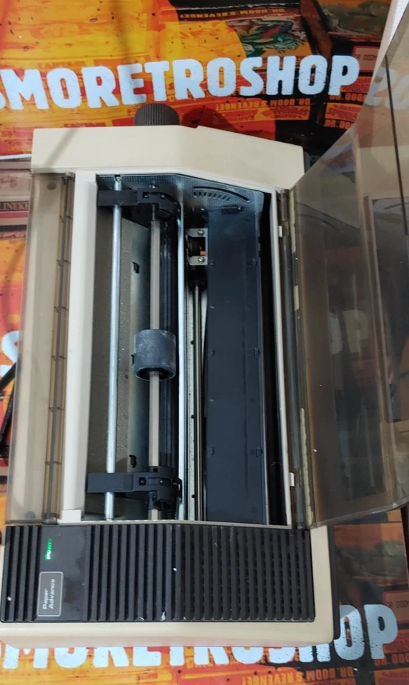 Commodore MPS 801 Nadeldrucker (64 / 128 etc) defekt + Netzkabel - Bild 3 von 4