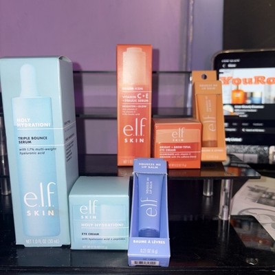 e.l.f. SKIN Bright Icon Vitamin C + E  & Holy Hydration 1.7 %  With Eye Creams