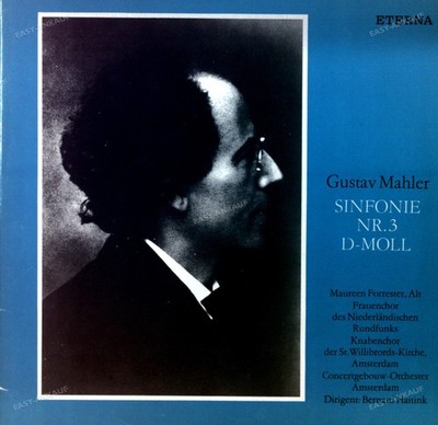 Gustav Mahler, Forrester, Haitink, Amsterdam - Sinfonie Nr. 3 D-moll 2LP .*