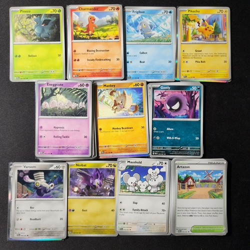 Paldean Fates - Base Set - 145 Karten - Pokémon TCG + 2 Promos - NM - Bulk Lot - Bild 8 von 12