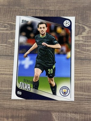 2025-26 Topps FLAGSHIP UEFA Club Competitions #2 Bernardo Silva, Manchester City