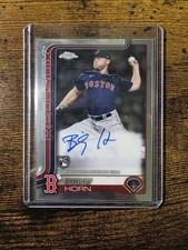 2025 Topps Chrome Bailey Horn Base RC Auto #RA-BHO Red Sox