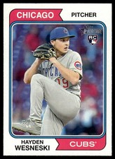 2023 Topps Heritage Hayden Wesneski RC RC Chicago Cubs #180 14801