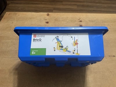 USED LEGO  Education BricQ Motion Prime (45400) Box With Lego Pieces & Book