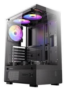 Antec 0-761345-10224-7 Vcx300 Argb Midi Tower Black ~E~