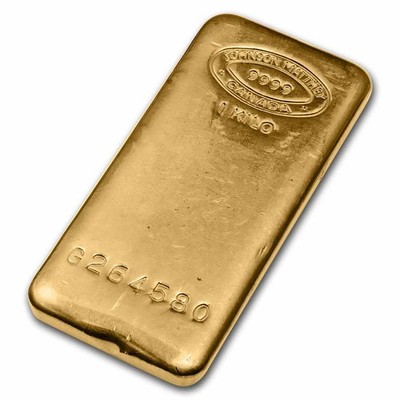 5000円引　金塊　ゴールド　イミテーション　1キロ 1 kilo Gold Bar - Johnson Matthey (Canada, Serial #) | eBay