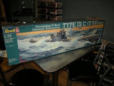 1:72 Revell 05114 Deutsches U-Boot Type IX C U 505 late "ANGEFANGEN"!!