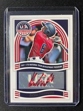 2024 Panini USA Stars & Stripes Kayson Cunningham Autograph Red Ink SP D'Backs!!
