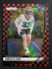 2024 Prizm Football Cooper Dejean RC Black And Red Checkerboard CASE HIT SSP 🔥