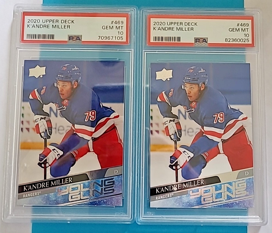 2020-21 K'Andre Miller Upper Deck Young Guns Rookie RC #469 PSA 10 GEM MINT