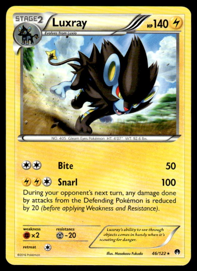 XY - BREAKpoint #46/122 Luxray