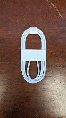 Apple Official 60W USB-C to USB-C Braided Charge Cable (1M/3.3-Ft) A2795 - White