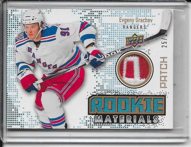 2010-11 Upper Deck Evgeny Grachev Rookie Materials Patch #d 25/25