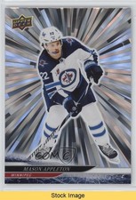 2024-25 Upper Deck Series 1 Outburst Silver Mason Appleton #196 READ 02ri