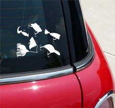 Fishing 2 Lures Fish Salt Fresh Water Rod Graphic Decal Sticker Art Car Wall
